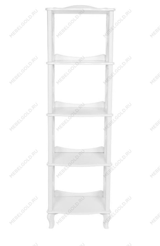 Этажерка-стеллаж Джульетта-4 (молочный дуб ) | изображение 1