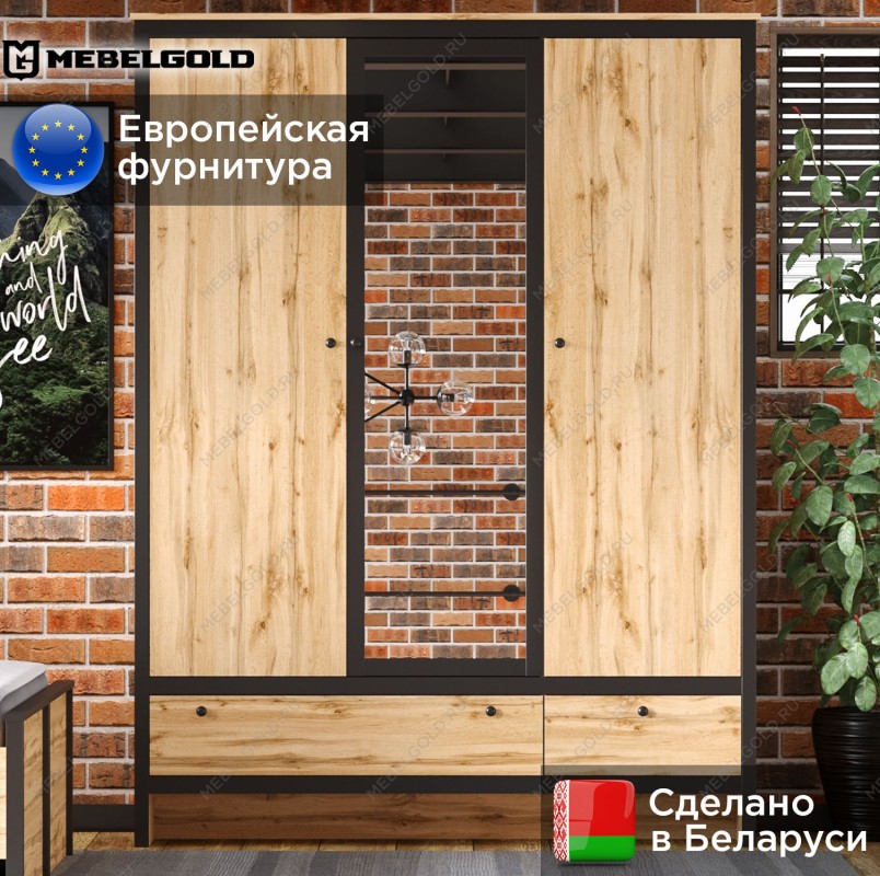 Шкаф Лофт SZF3D2S | изображение 1