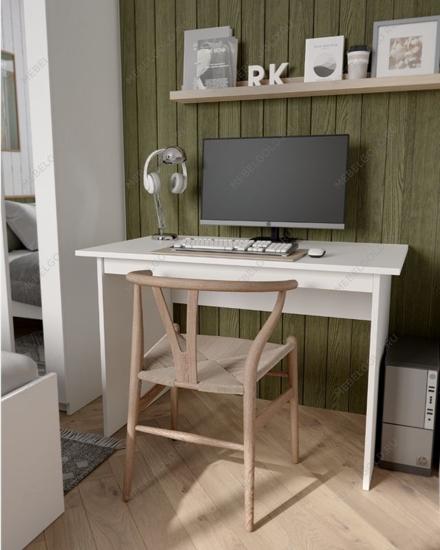 КАСТОР (KULLEN) стол письменный ИКЕА / IKEA 120х65 белый | изображение 4