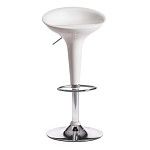Стул барный NAIL (mod. KY801) белый/хром | изображение 3