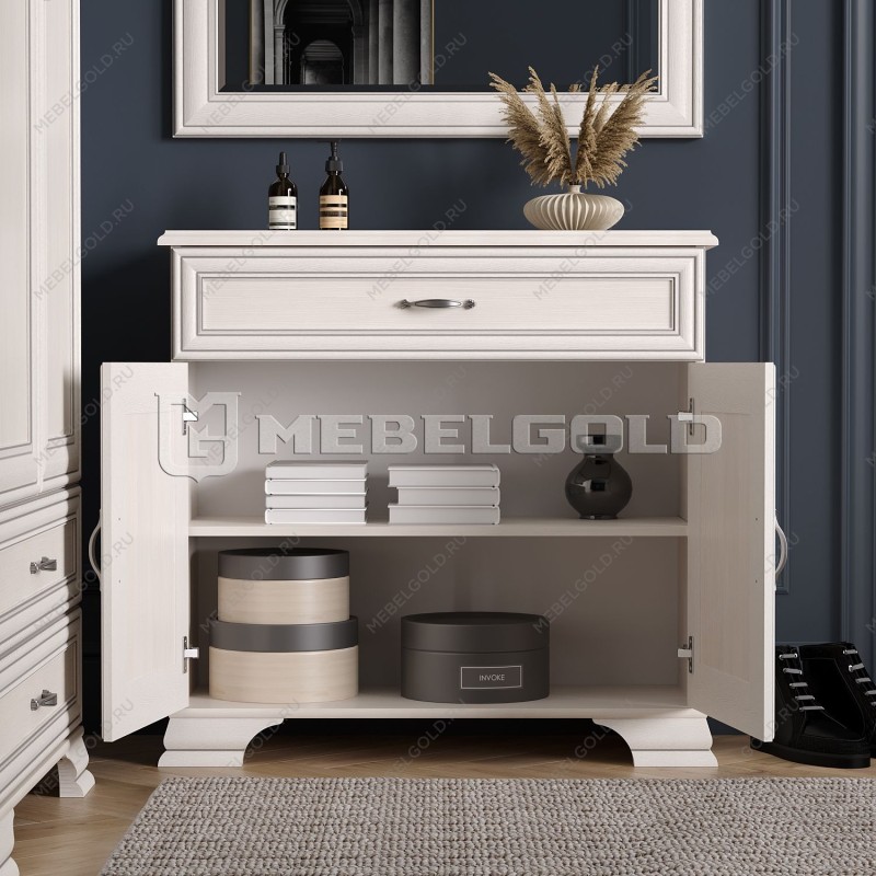 Тумба Тиффани 2D1S вудлайн кремовый | изображение 3