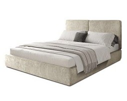 Кровать Natura 1.8 м, с подъемным механизмом Шенилл (Monblan) 506, НТКР180-1[3]