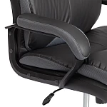 Кресло Duke metal BL, кож/зам/ткань, черный/серый, 36-6/12 | изображение 8