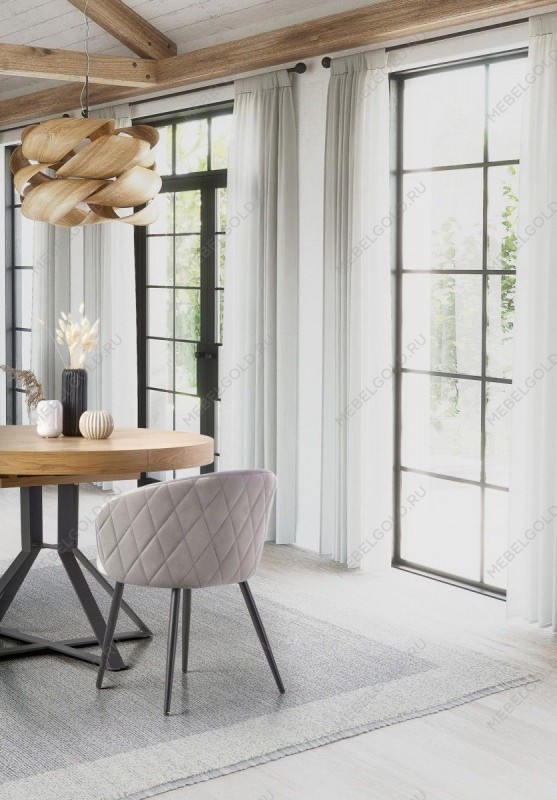 Стол обеденный Halmar MERCY раскладной (дуб золотой/черный) | изображение 9