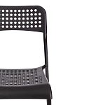 Стул ADDE (mod. C-049), металл/пластик, 39 х 49 х 78 см, Black(черный) разборный | изображение 5