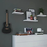 КАЛЛАКС / ФОРА Полка настенная ИКЕА / IKEA 1.6, тамбурат, цвет белый | изображение 6