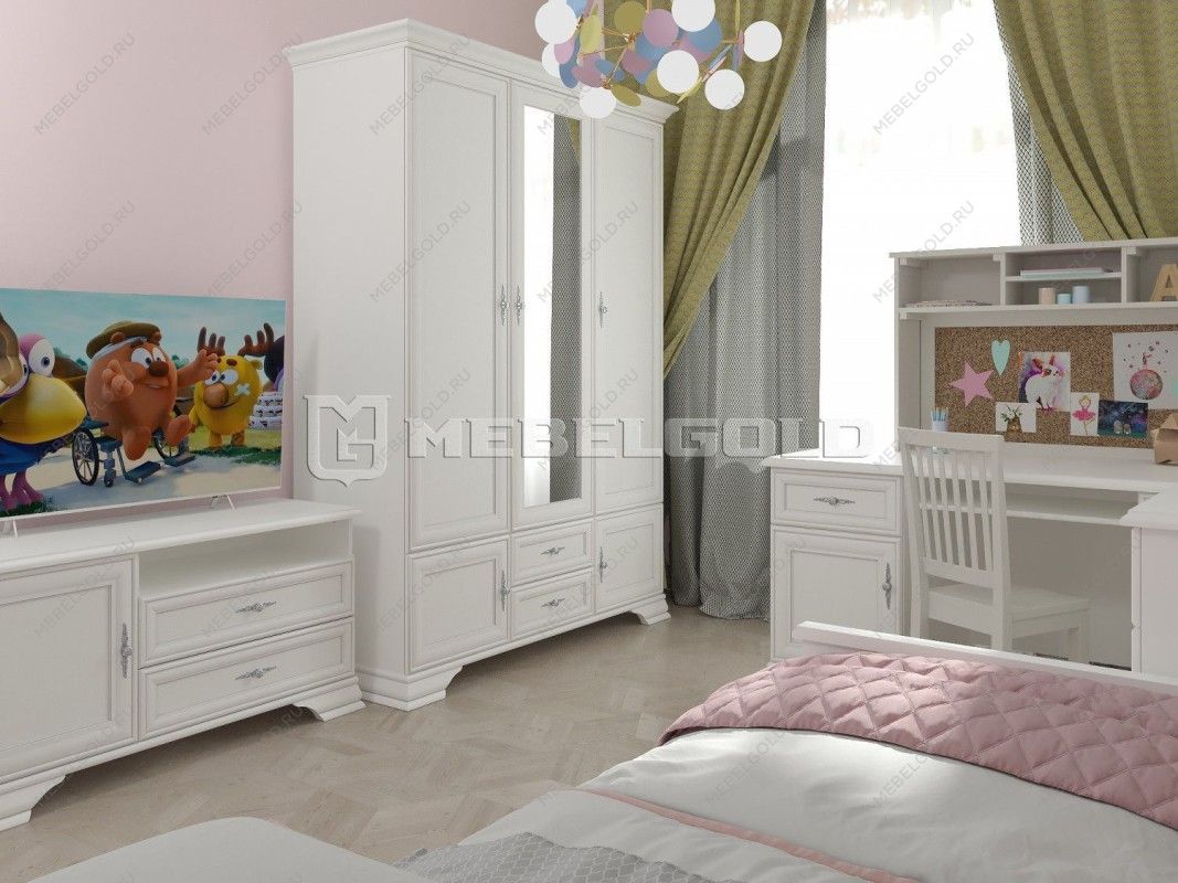 Детская Кентаки белый 3