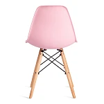 Стул CINDY (EAMES) (mod. 1801), дерево бук/металл/сиденье пластик, 45x51x82 см, Light pink (светло-розовый) | изображение 3