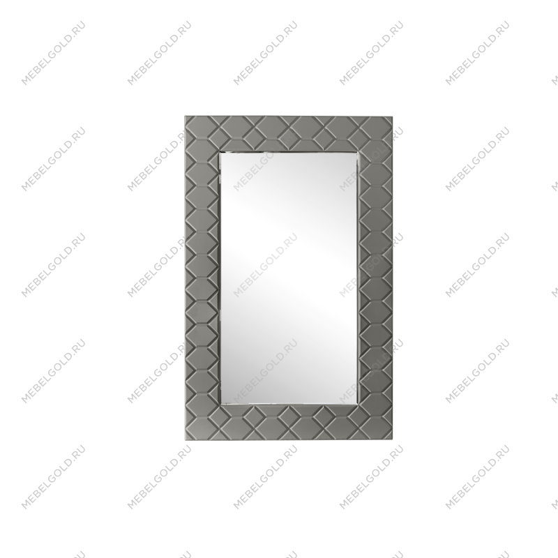Зеркало прямоугольное БМ/01(Fa) серый