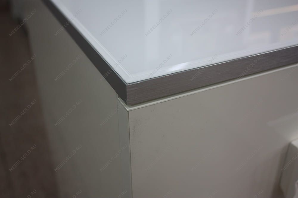 Комод узкий Диора слоновая кость/золото ДКМ-2 | изображение 1