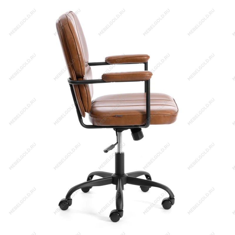 Кресло ALPHA, иск. кожа, Brown (коричневый) | изображение 1