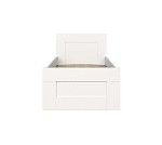 БРИМНЭС / СИРИУС кровать одинарная ИКЕА / IKEA 90х200 белая | изображение 2