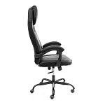 Кресло Arena metalBL, кож/зам, черный/черный карбон, 36-6/карбон черный | изображение 1