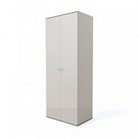 Шкаф 2-х дверный Римини (Слоновая кость/Серебро) РМШ2/2