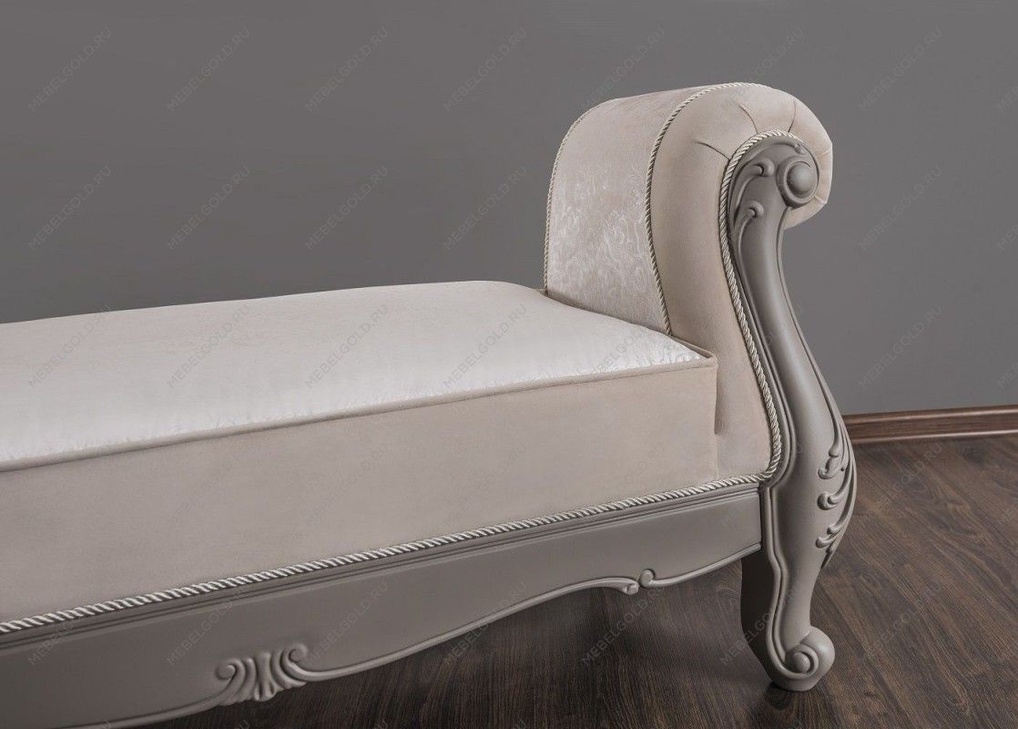 Оттоманка Мокко с двумя подлокотниками серый камень | изображение 4