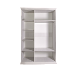 Шкаф 3-х дв. для платья и белья (без зеркал) Амели дуб АМШ2/3 | изображение 1