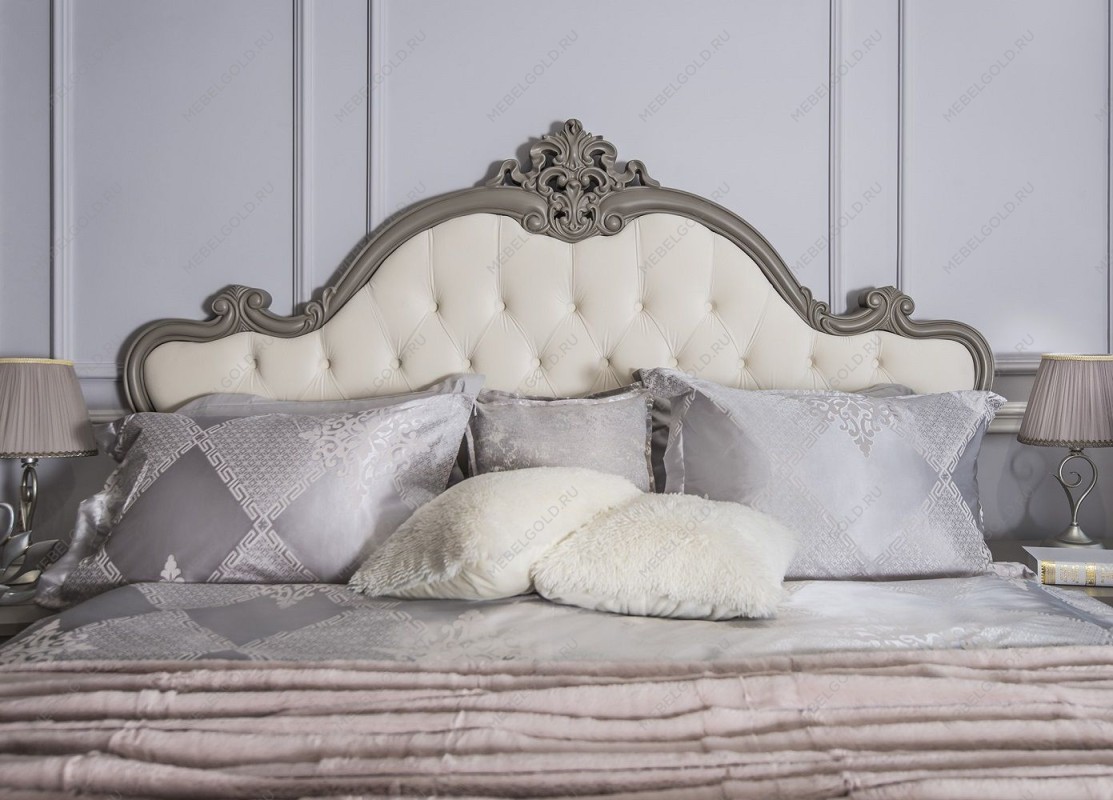 Кровать Мишель Лайт 160х200 см серый | изображение 3