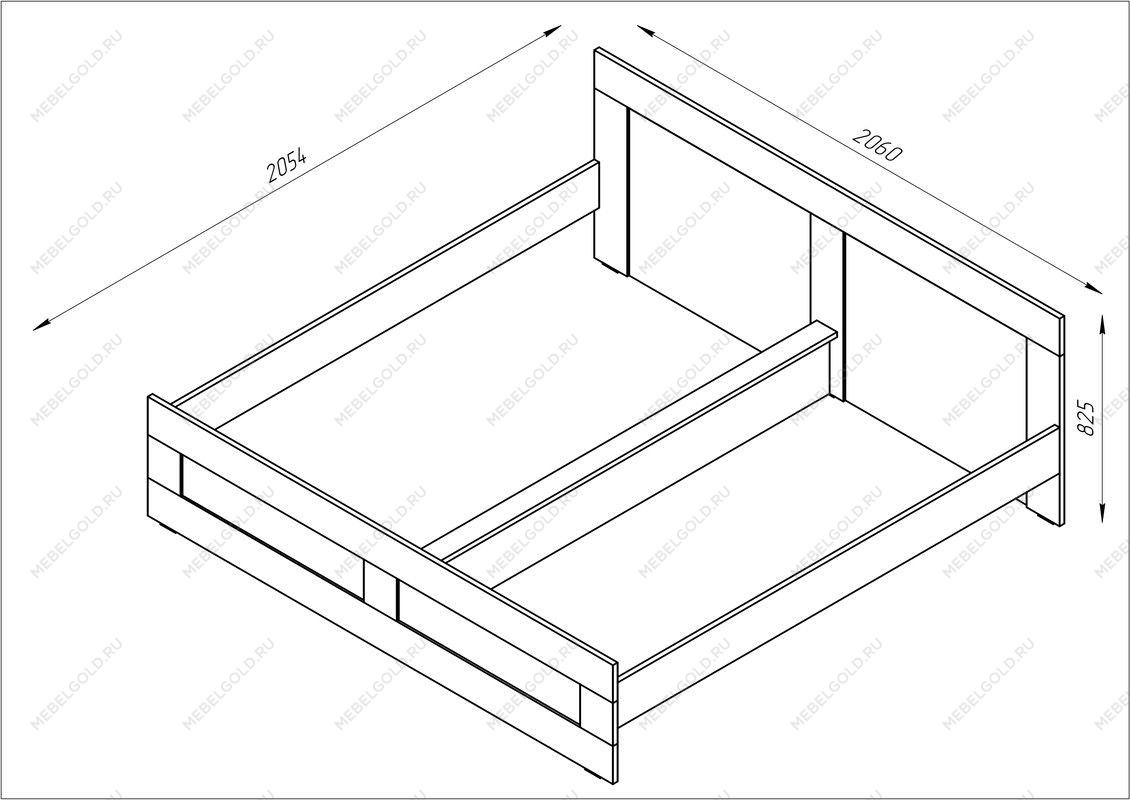 БРИМНЭС / СИРИУС кровать двойная ИКЕА / IKEA 200х200 белая | изображение 2