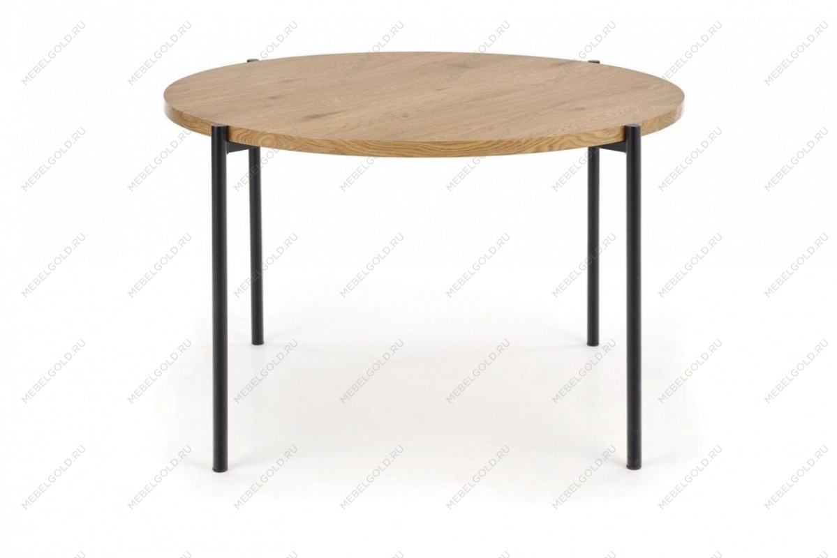 Стол обеденный Halmar MORGAN (дуб золотой, черный)