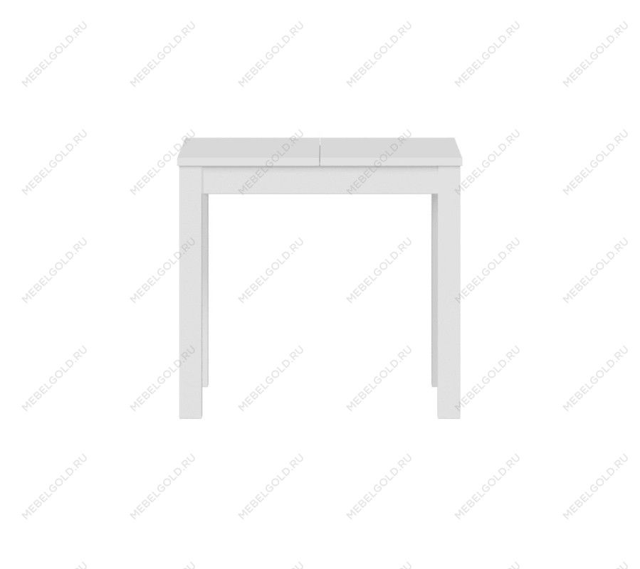 ВАРДИГ стол обеденный раскладной ИКЕА / IKEA С 80(120)x70 шпон, ясень белый