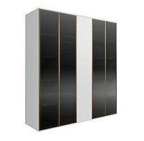 Шкаф 5-ти дв. Bogemia Air (Белый/Золото) БМШ2/5(4)