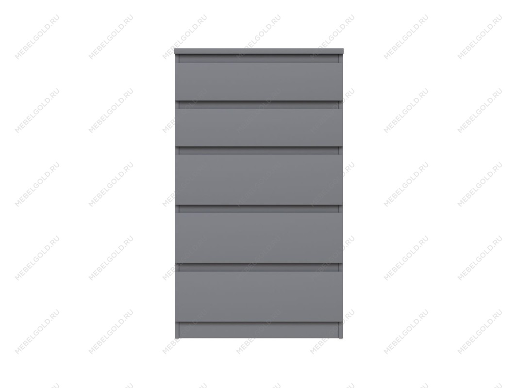 КАСТОР (KULLEN) комод ИКЕА / IKEA комод 5 ящиков серый | изображение 1