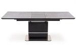 Стол обеденный Halmar MARTIN 160 раскладной (темно-серый/черный) | изображение 2