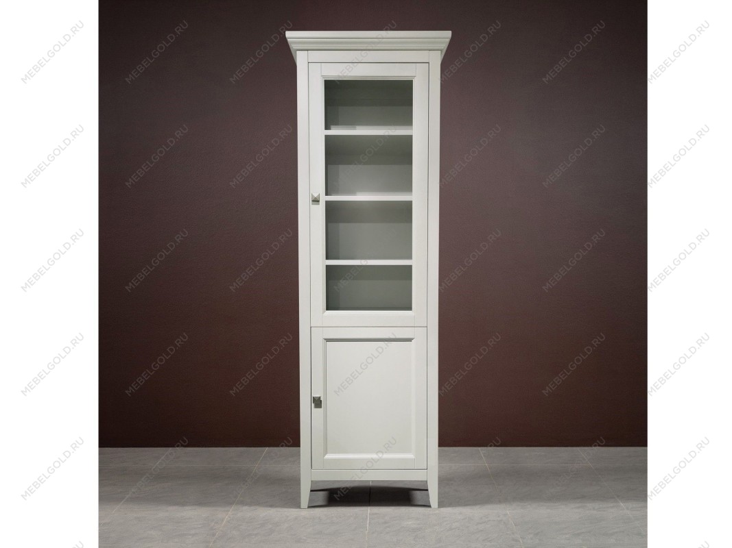 Библиотека 1 дверная правая Manhattan (Молочный) | изображение 1