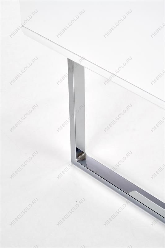 Стол компьютерный Halmar B-30 (белый/хром) | изображение 5