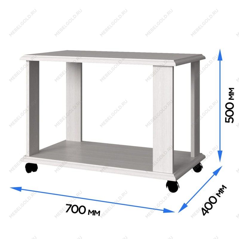 Стол журнальный Тиффани L вудлайн кремовый | изображение 2