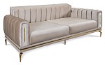 Диван Замира 3х местный бежевый | изображение 3
