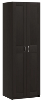 Шкаф МАКС двухдверный, ДСП, цвет Дуб Венге