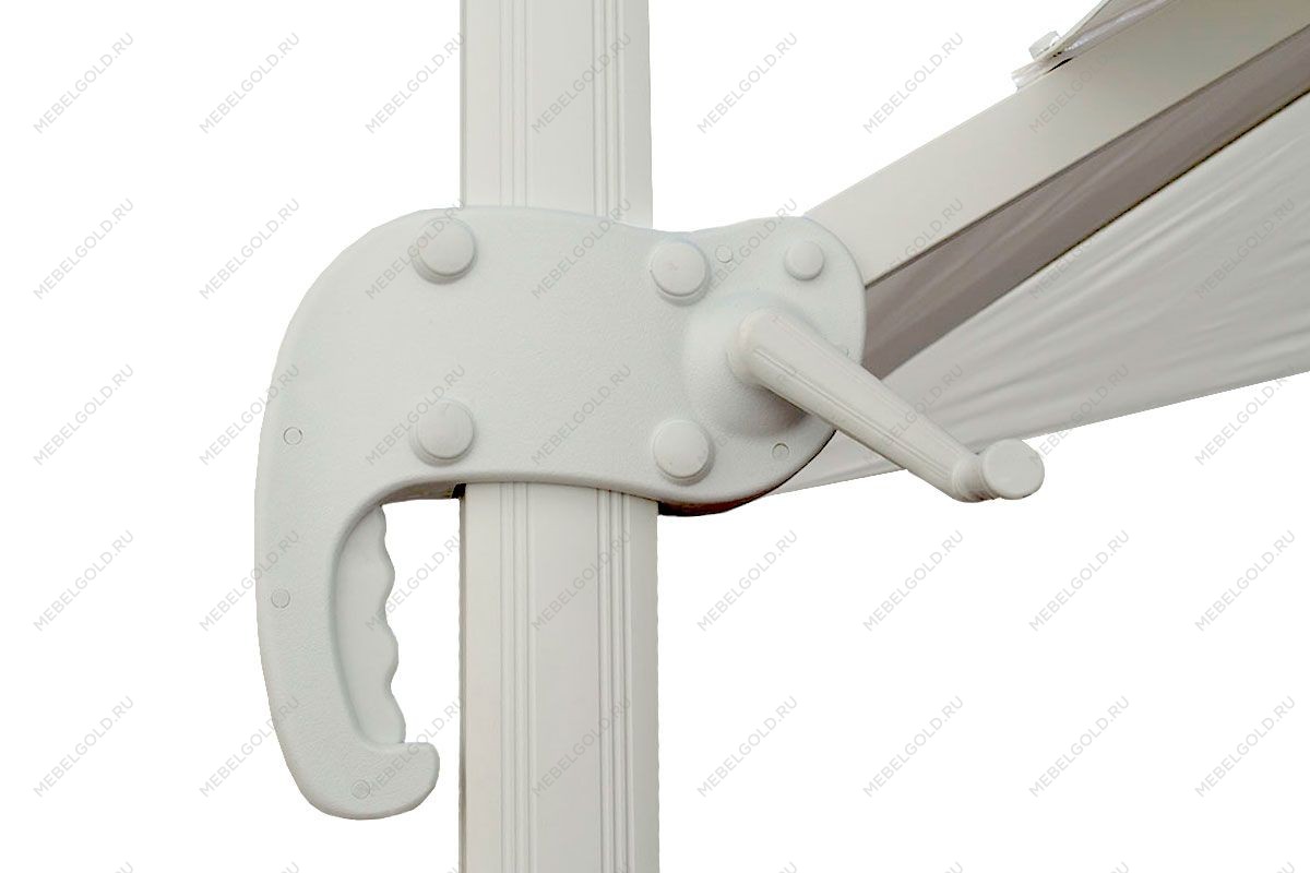 Зонт Севилья 3*3м, цвет белый | изображение 2