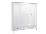 Шкаф четырехстворчатый Manhattan (Белый) | изображение 1