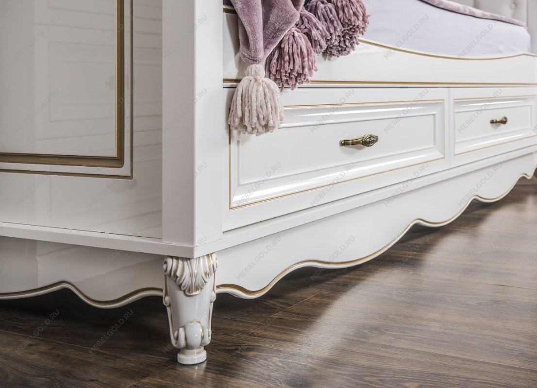 Диван кровать Натали белый глянец | изображение 7