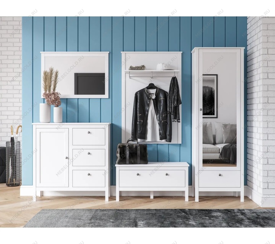 Лобня - Вешалка Ева (Хельга) WIE/80 белый | изображение 4