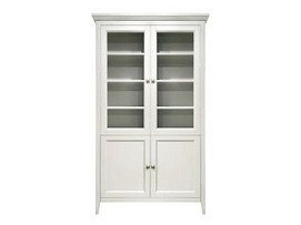 Библиотека 2 дверная Manhattan (Молочный)