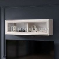 Полка навесная Тиффани 1V вудлайн кремовый