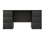 КАСТОР (KULLEN) стол письменный ИКЕА / IKEA 6 ящиков 151х65 Дуб Венге | изображение 1