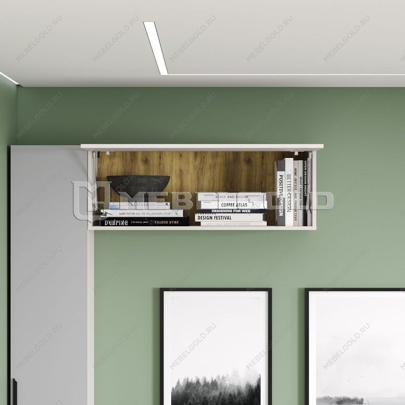 Шкаф навесной Модерн 1D/103-40 | изображение 3