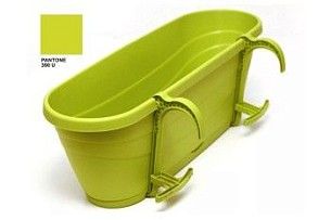 Горшок-кашпо подвесной Eden, зеленый