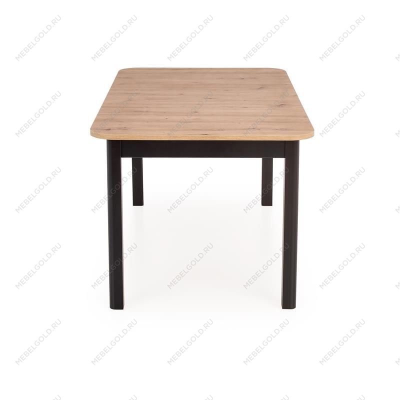 Стол обеденный Halmar FLORIAN раскладной (дуб артизан/черный) | изображение 3