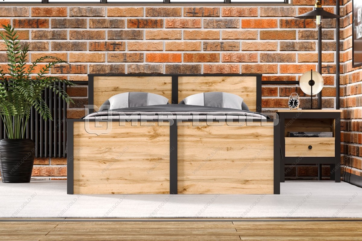 Кровать Лофт LOZ120х200 | изображение 2