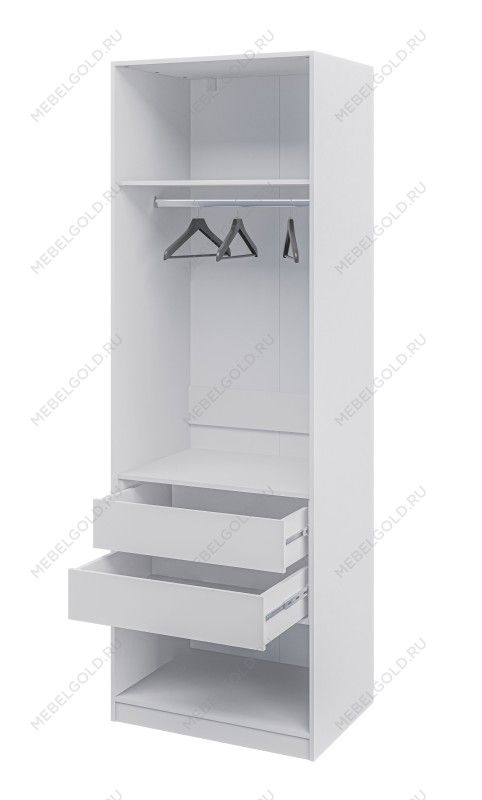 Шкаф Отис МН-039-08 П7 с фасадом МДФ (белый) | изображение 1