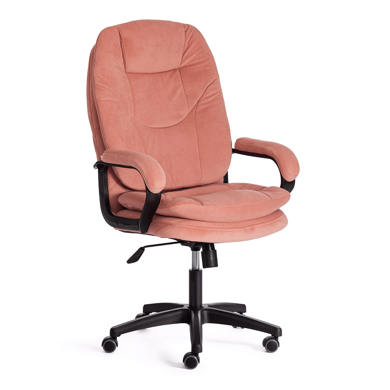 Кресло COMFORT LT (22), флок, розовый, 137