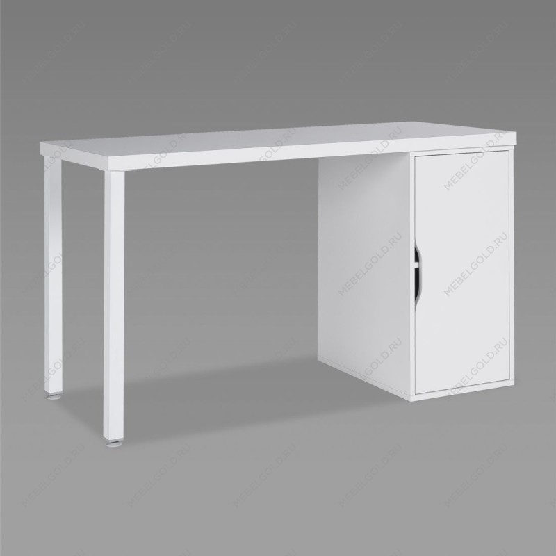 ИНГАР 2/ДВ/T стол письменный 140x75x55, белый