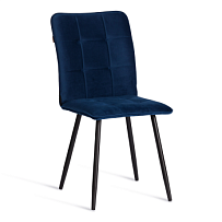 Стул обеденный Bari, LT, велюр, Blue (синий), 41х55х89 см