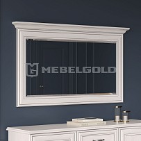 Зеркало Тиффани 130 вудлайн кремовый