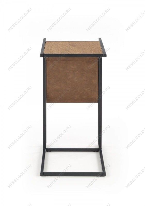 Стол журнальный Halmar COMPACT (дуб золотой/черный) | изображение 4