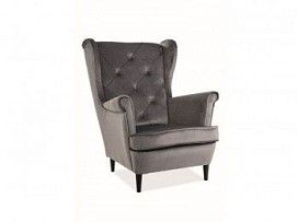 Кресло Signal LADY Velvet Bluvel 14 (серый)